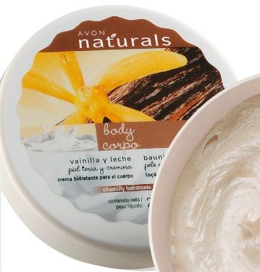 Avon creme hidratante Chantilly Vanilla